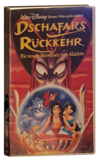 The Return of Jafar VHS, Buena Vista Home Video