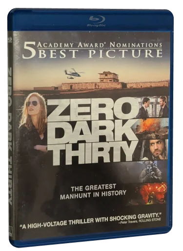 Zero Dark Thirty Blu-ray, RCA/Columbia Pictures Home Video