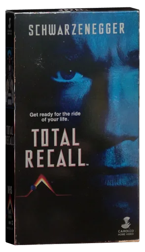 Total Recall VHS, Carolco Home Video