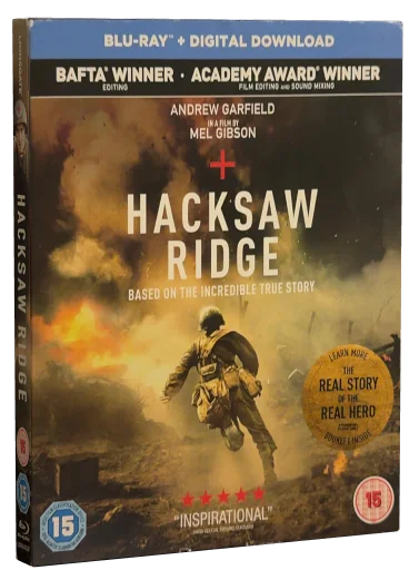 Hacksaw Ridge Blu-ray, Lionsgate