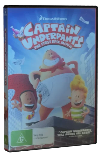 Captain Underpants: The First Epic Movie DVD, Twentieth Century Fox