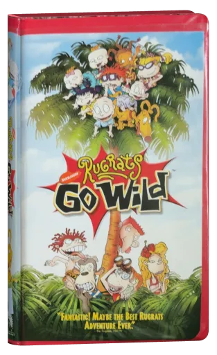 Rugrats Go Wild VHS, Paramount Home Video