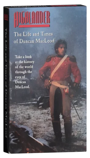 Highlander: The Life and Times of Duncan MacLeod VHS cover