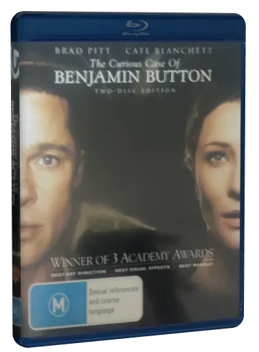 The Curious Case of Benjamin Button Blu-ray cover
