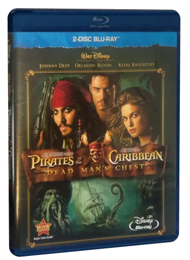 Pirates of the Caribbean: Dead Man's Chest Blu-ray, Walt Disney
