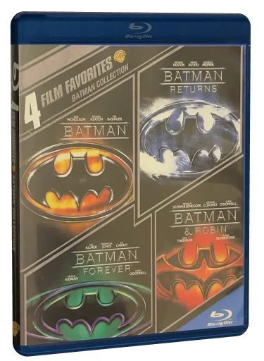 Batman Collection: 4 Film Favorites Blu-ray, Warner Brothers