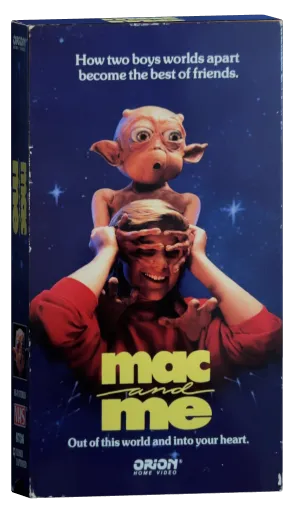 Mac and Me VHS, Orion Home Video