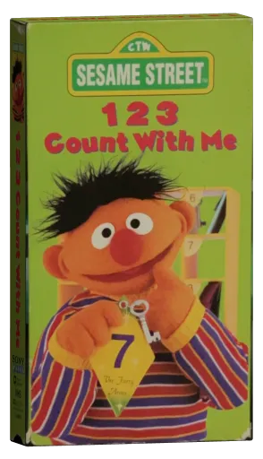 Sesame Street: 123 Count with Me VHS, Sony Wonder