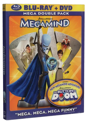 Megamind Blu-ray, DreamWorks Animation Home Entertainment