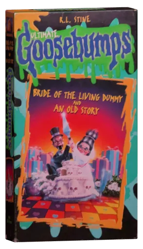 Goosebumps: Bride of the Living Dummy VHS cover