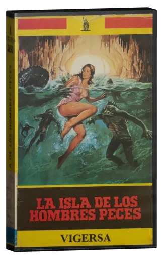 Island of the Fishmen VHS cover