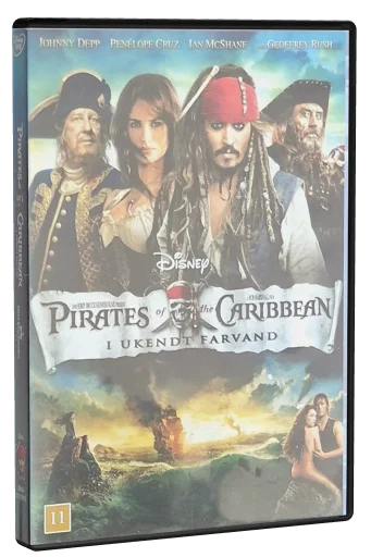 Pirates of the Caribbean: On Stranger Tides DVD, Disney