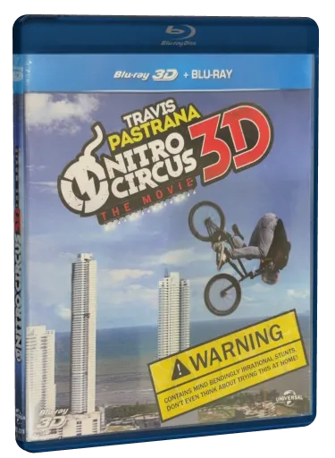 Nitro Circus: The Movie Blu-ray cover