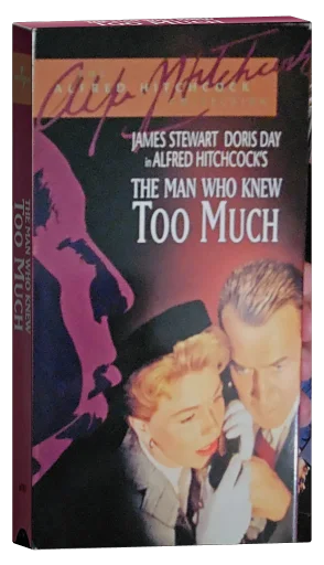 The Man Who Knew Too Much VHS cover