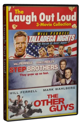 The Laugh Out Loud 3-Movie Collection DVD cover