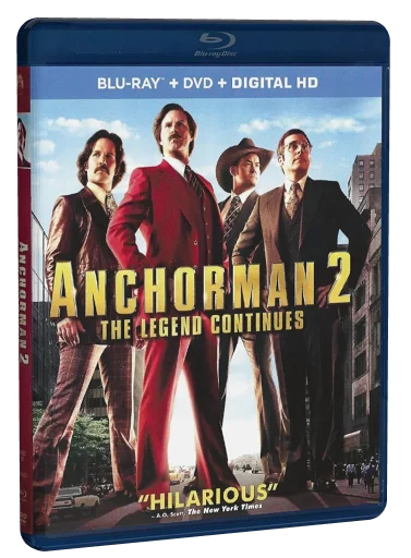 Anchorman 2: The Legend Continues Blu-ray, Paramount Pictures