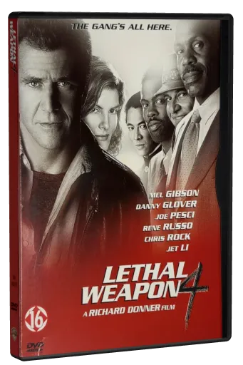 Lethal Weapon 4 DVD, Warner Home Video