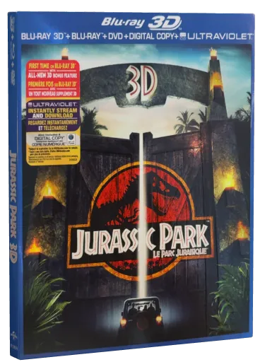 Jurassic Park Blu-ray, Universal Studios Home Entertainment