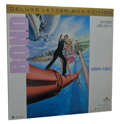 A View to a Kill Laserdisc, MGM/UA Home Video