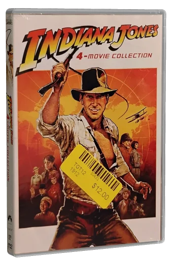 Raiders of the Lost Ark DVD, Paramount