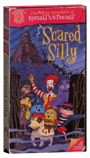 The Wacky Adventures of Ronald McDonald: Scared Silly VHS, McDonald's