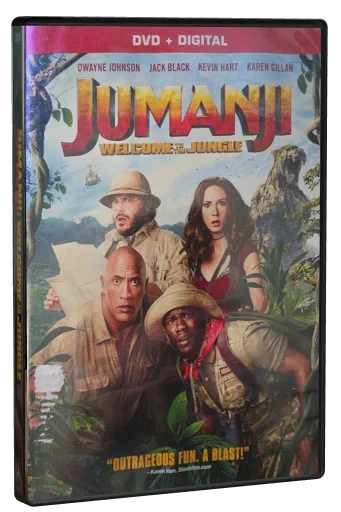Jumanji: Welcome to the Jungle DVD, Sony Pictures