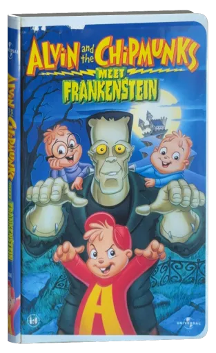 Alvin and the Chipmunks Meet Frankenstein VHS, Universal Studios Home Video