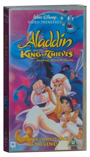 Aladdin and the King of Thieves VHS, Walt Disney Video Premieres