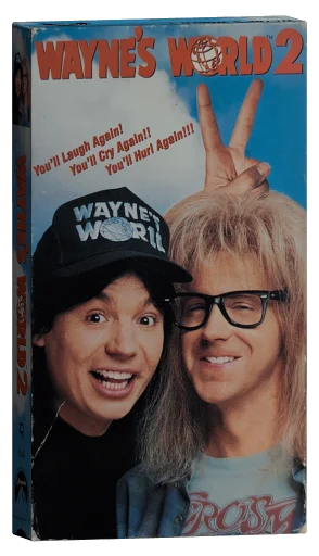 Wayne's World 2 VHS, Paramount Pictures Home Entertainment