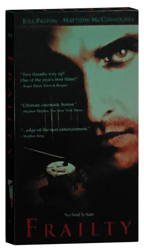 Frailty VHS, Lions Gate Films