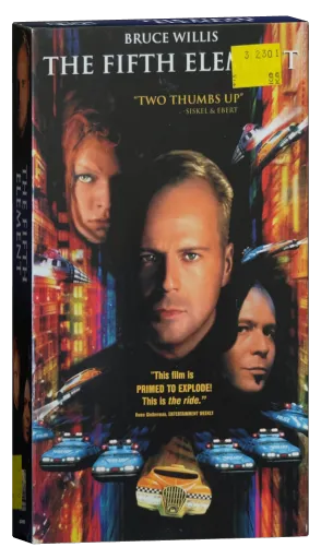 The Fifth Element VHS, Columbia TriStar Home Video