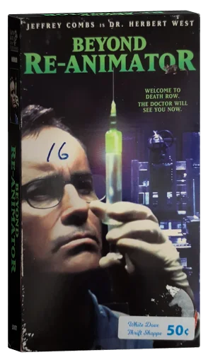 Beyond Re-Animator VHS, Lions Gate Home Entertainment