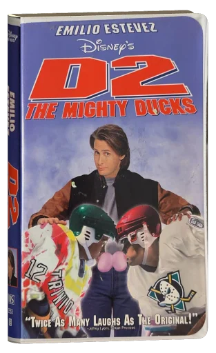 D2: The Mighty Ducks VHS, Walt Disney Home Video