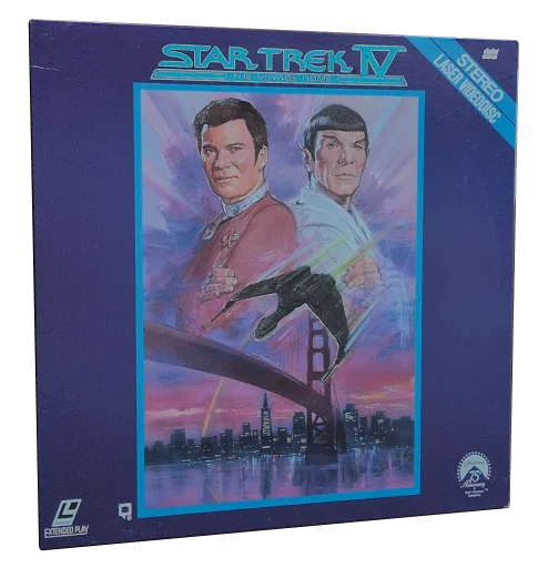 Star Trek IV: The Voyage Home Laserdisc, Paramount Pictures
