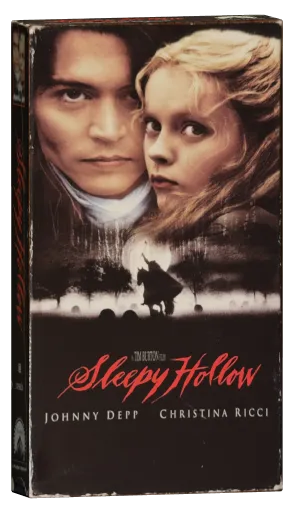 Sleepy Hollow VHS cover