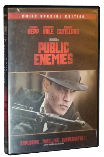 Public Enemies DVD, Universal Studios Home Entertainment