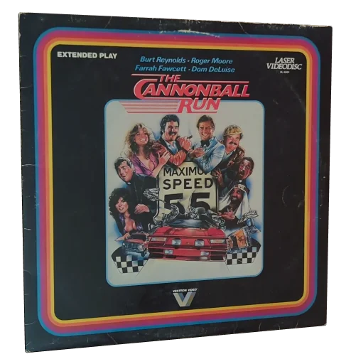 The Cannonball Run Laserdisc, Vestron Video