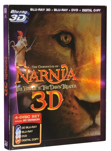 The Chronicles of Narnia: The Voyage of the Dawn Treader Blu-ray cover