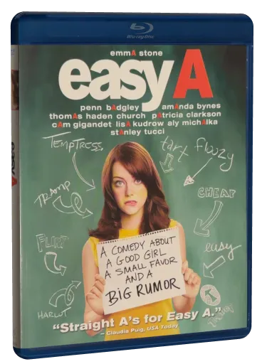 Easy A Blu-ray, Sony Pictures Home Entertainment