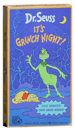 Dr. Seuss: It's Grinch Night! VHS cover