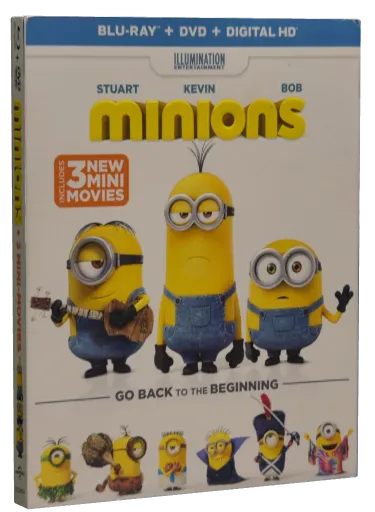 Minions Blu-ray, Universal Studios