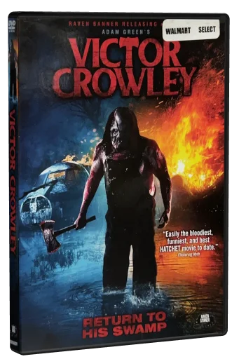 Victor Crowley DVD, Raven Banner