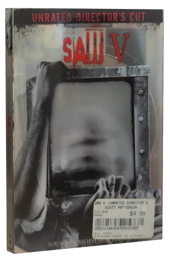 Saw V DVD, Lionsgate
