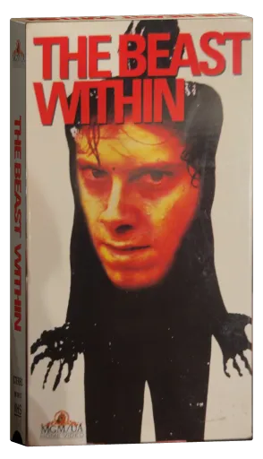 The Beast Within VHS, MGM/UA Home Video