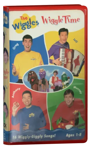 The Wiggles: Wiggle Time VHS cover