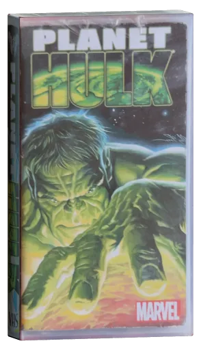 Planet Hulk VHS cover