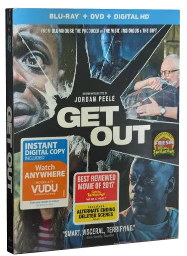 Get Out Blu-ray, Universal Studios Home Video