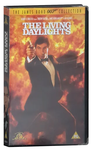 The Living Daylights VHS, Warner Home Video