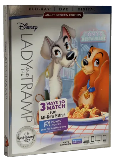 Lady and the Tramp Blu-ray, Walt Disney Home Video
