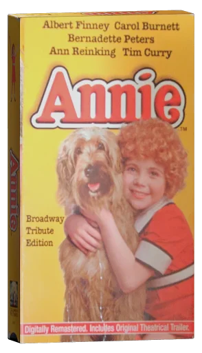 Annie VHS, Columbia Pictures